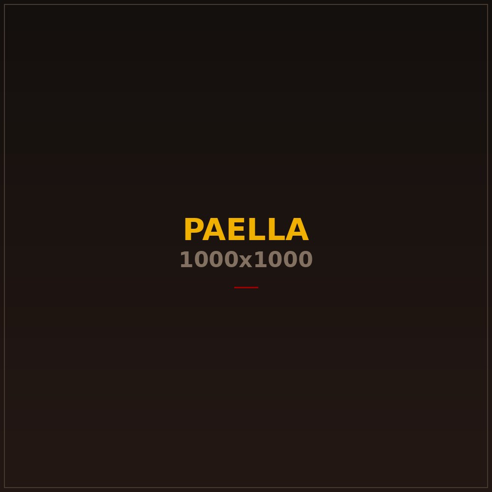 Paella with shellfish, chorizo and chicken